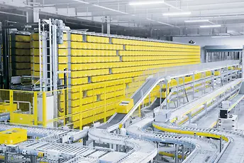 Sistemul carusel Schäfer la Suning