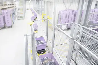 WEASEL® vezető nélküli raktári szállító jármű
