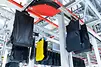 SSI Carrier, podwieszany system przenoszący, system do sortowania toreb,