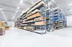 Items that up to 9m long and are stored in cantilever racks