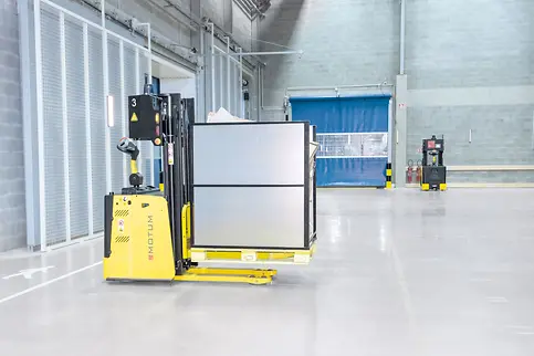 Véhicules autoguidés par Motum