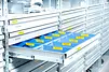 Rayonnage modulaire R 3000 avec tiroirs et tiroirs avec bac d'insertion
