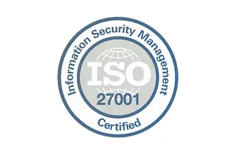  ISO/IEC 27001 szabványnak megfelelő, tanúsított információbiztonsági irányítási rendszer